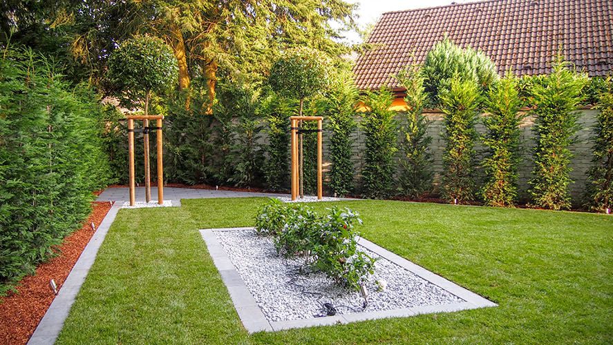 Linien-Garten – Gestaltung